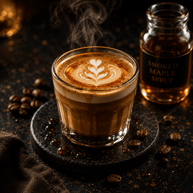 Smoked Maple Cortado